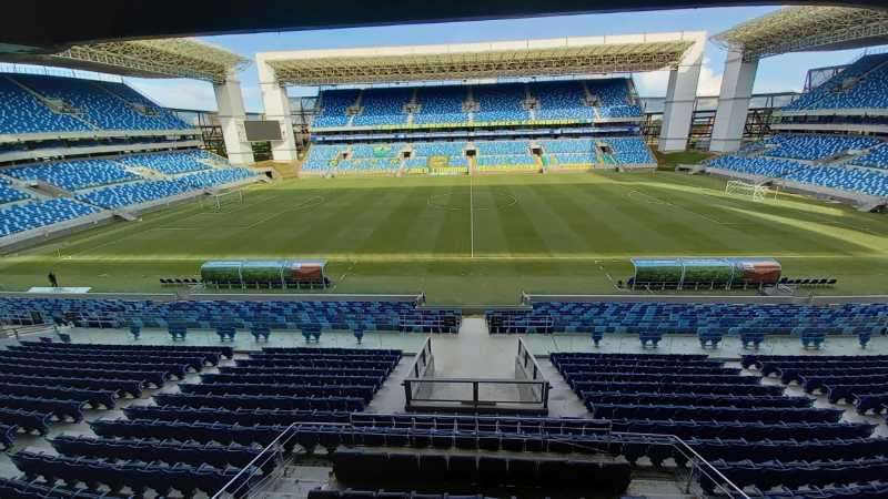 Gramado da Arena Pantanal recebe rebaixamento por melhorias | Diario de  Cuiabá
