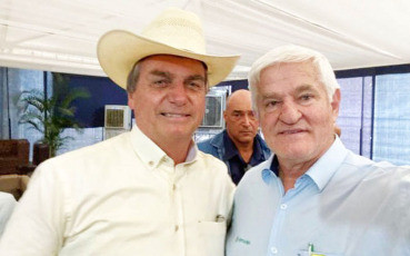 Galvan e Bolsonaro