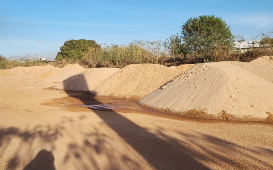 Areia soja