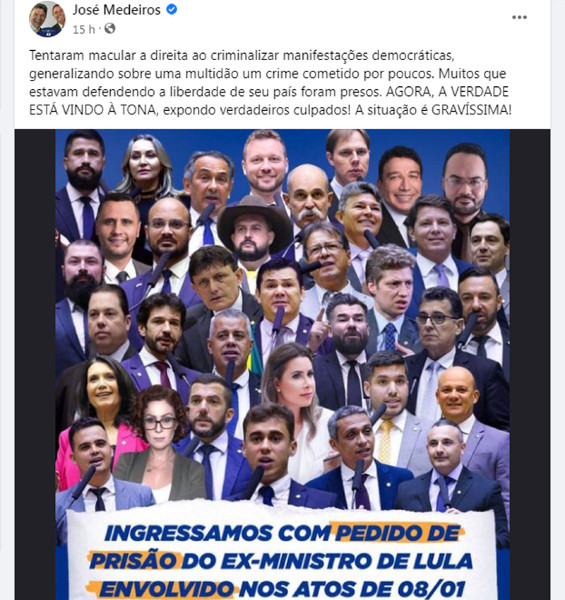 Medeiros - golpes