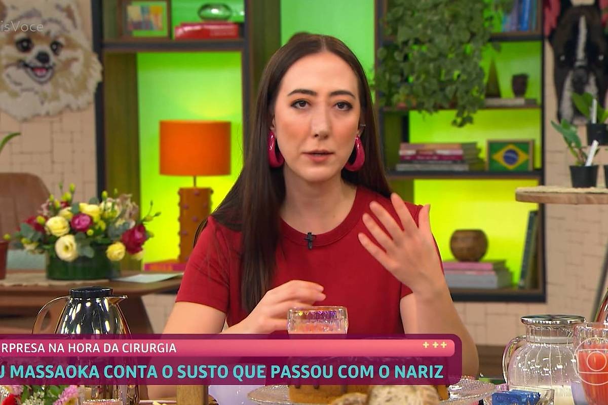 Ju Massaoka diz que quase perdeu parte do nariz após médico aplicar PMMA sem seu conhecimento