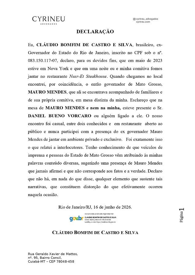 Nota - Castro