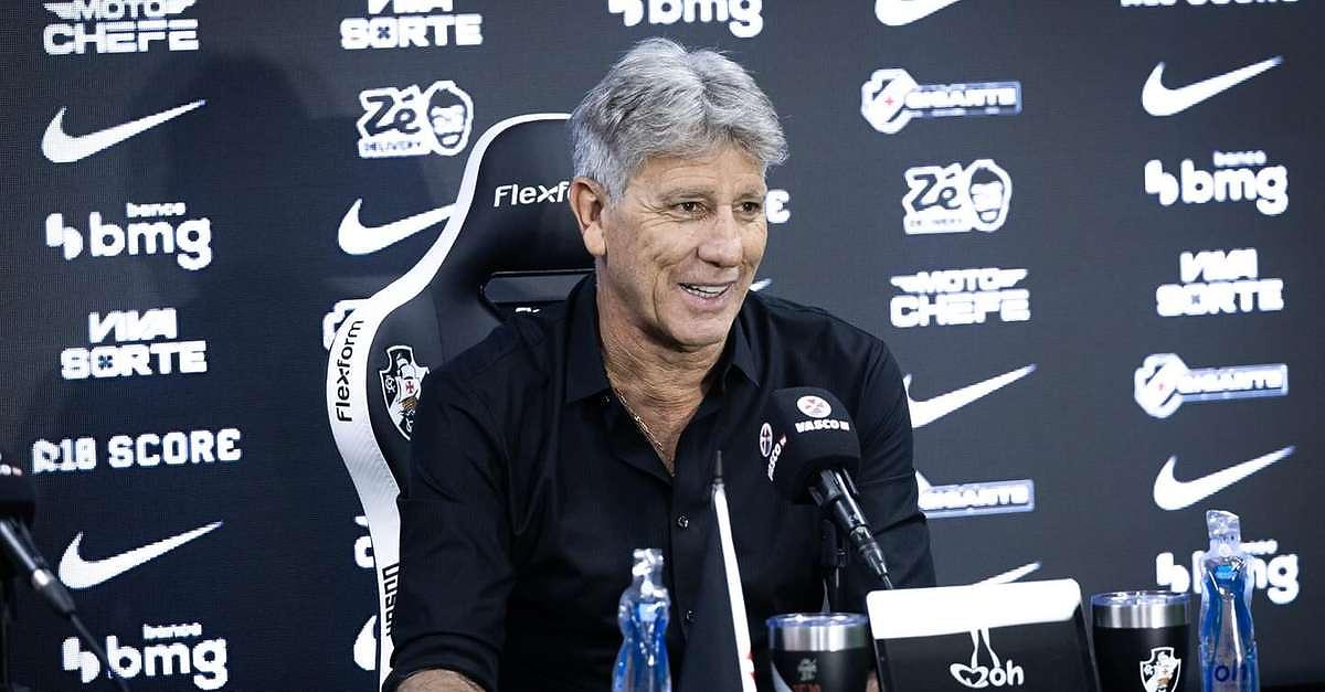 Vasco demite Renato Gaúcho após apenas três meses de clube: 'Decisão em comum acordo'