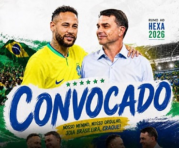 Fl&aacute;vio e Neymar