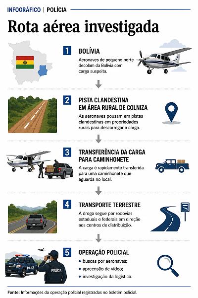 INFO policia rotas drogas bolivia