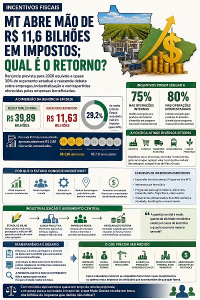 INFO incentivos fiscais