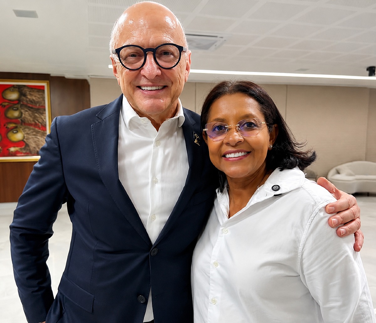 Pivetta propõe divisão de tarefas com Gisela Simona em Cuiabá, MT