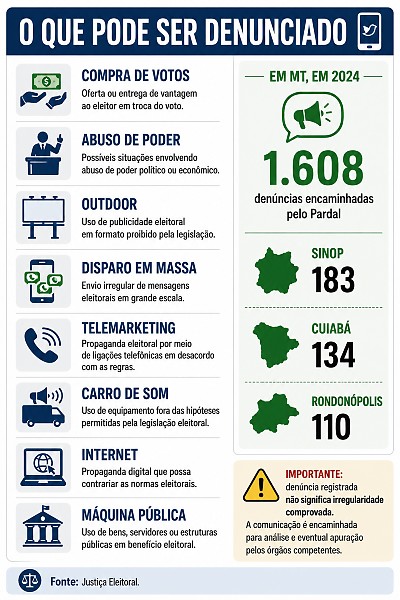INFO pardal denuncia TRE denuncia eleitoral