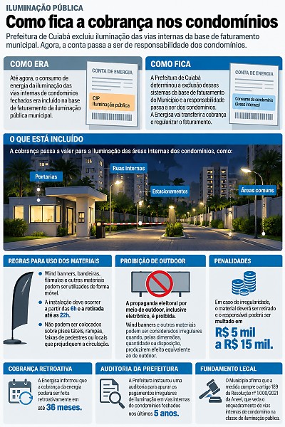 INFO iluminação condominios