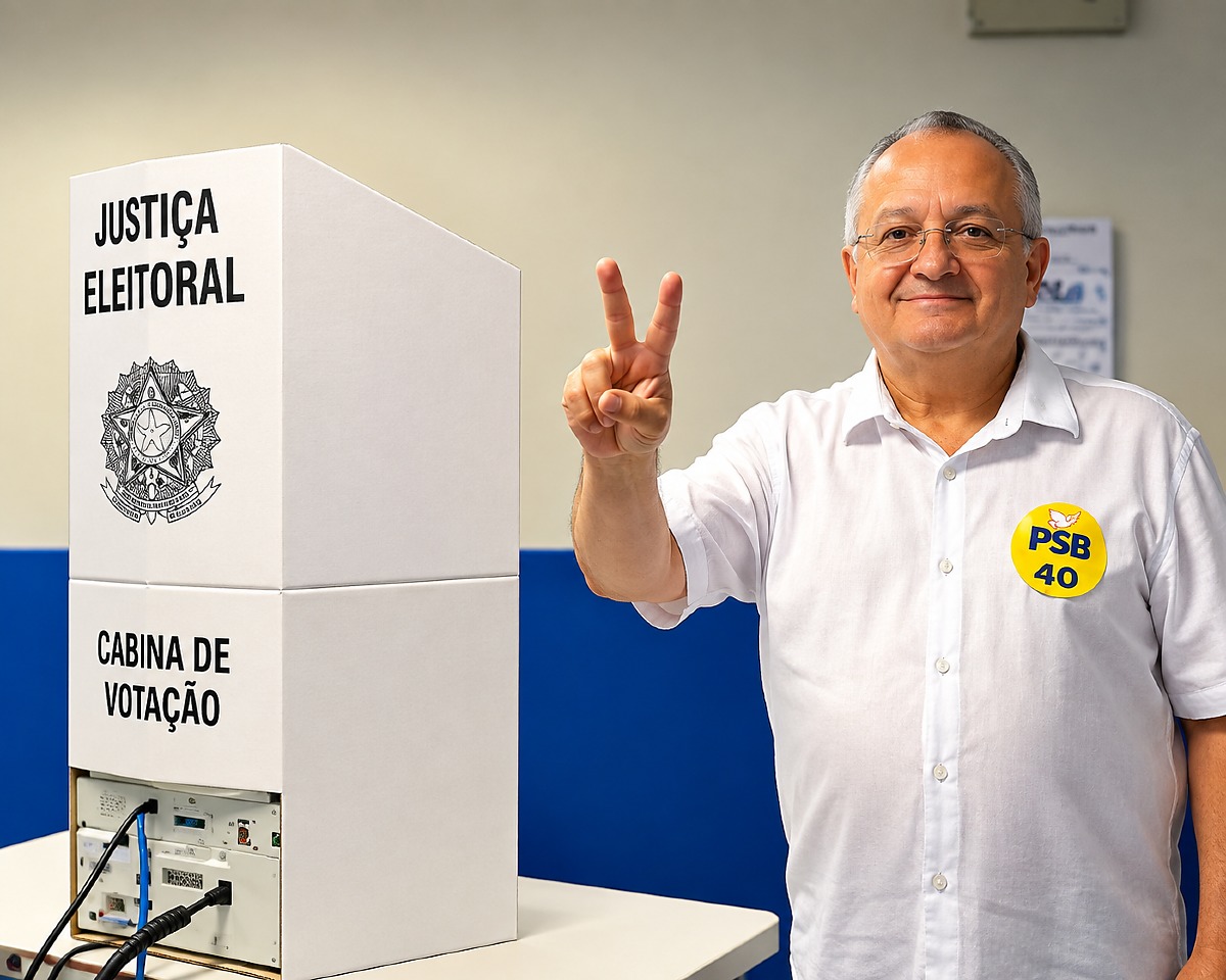 Pedro Taques vota em Cuiabá e critica adversários em Mato Grosso