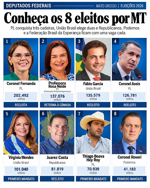 INFO deputados de Mato Grosso